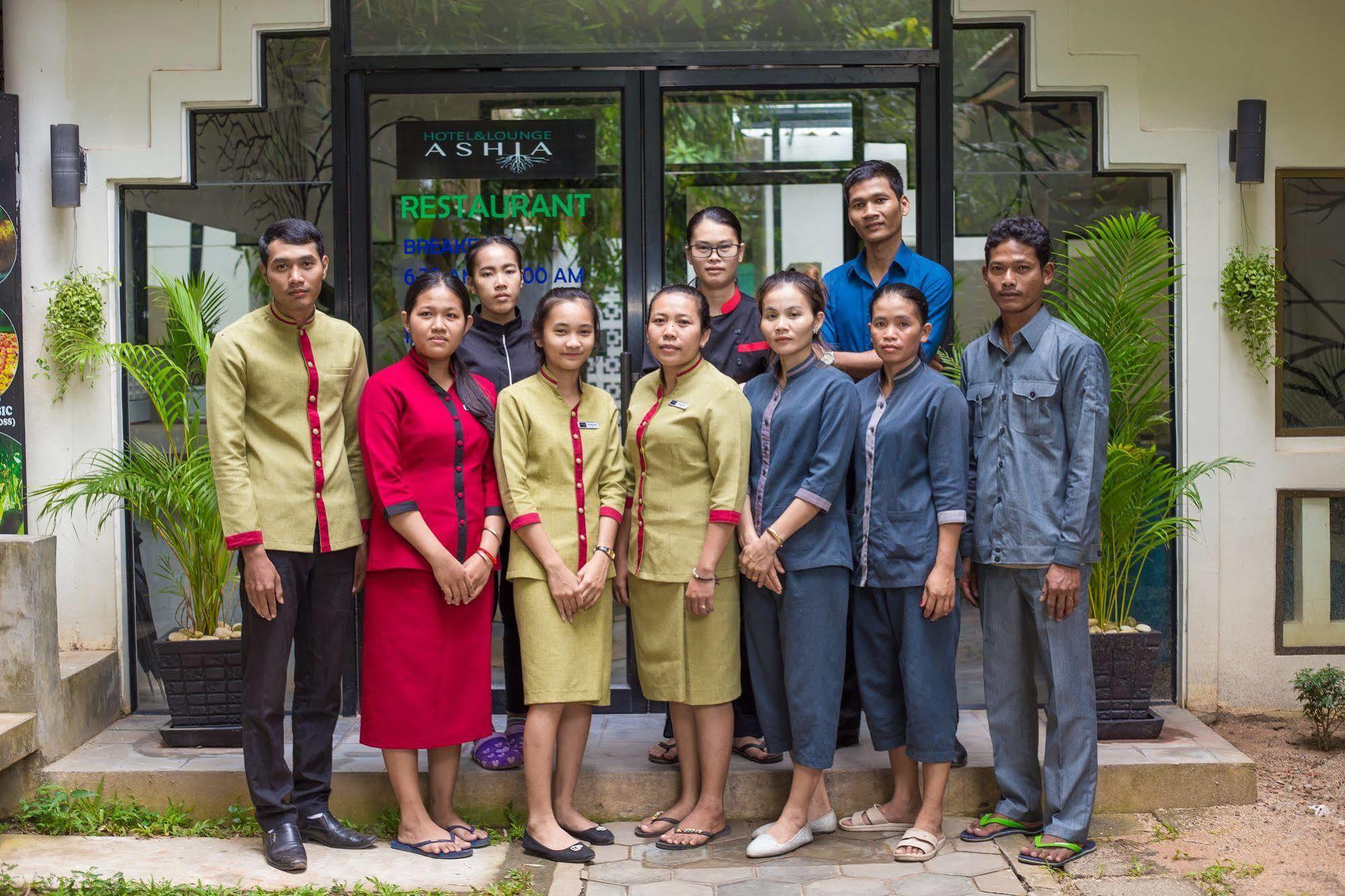 Ashia Hotel & Lounge Siem Reap Bagian luar foto