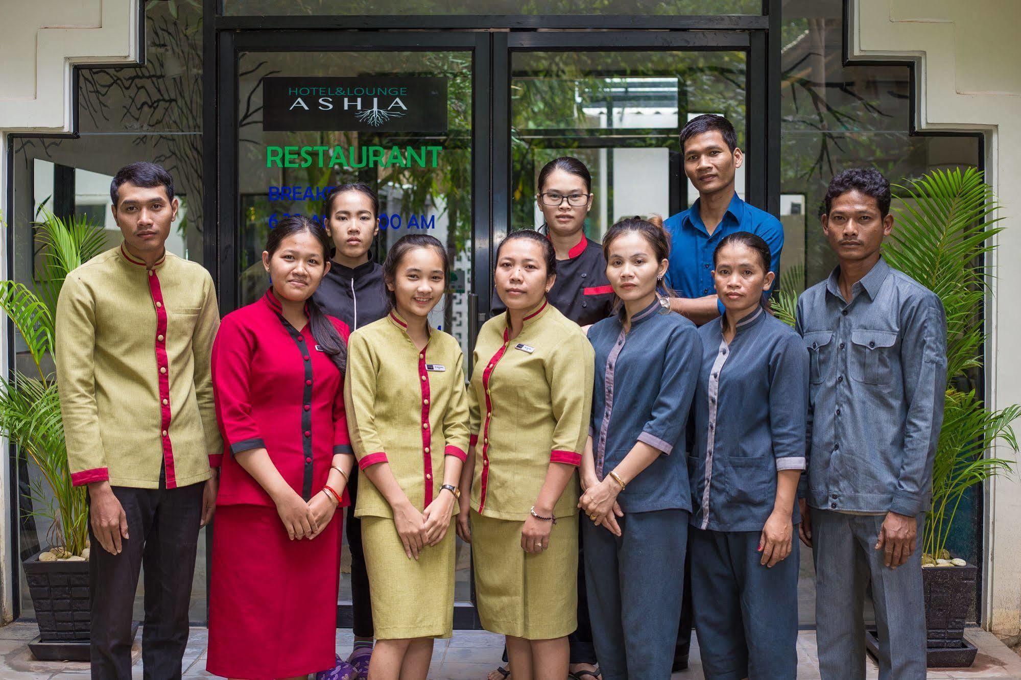 Ashia Hotel & Lounge Siem Reap Bagian luar foto